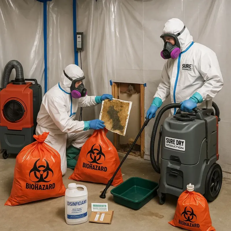 Contaminated Water Handling Protocols process in McIntosh County, OK